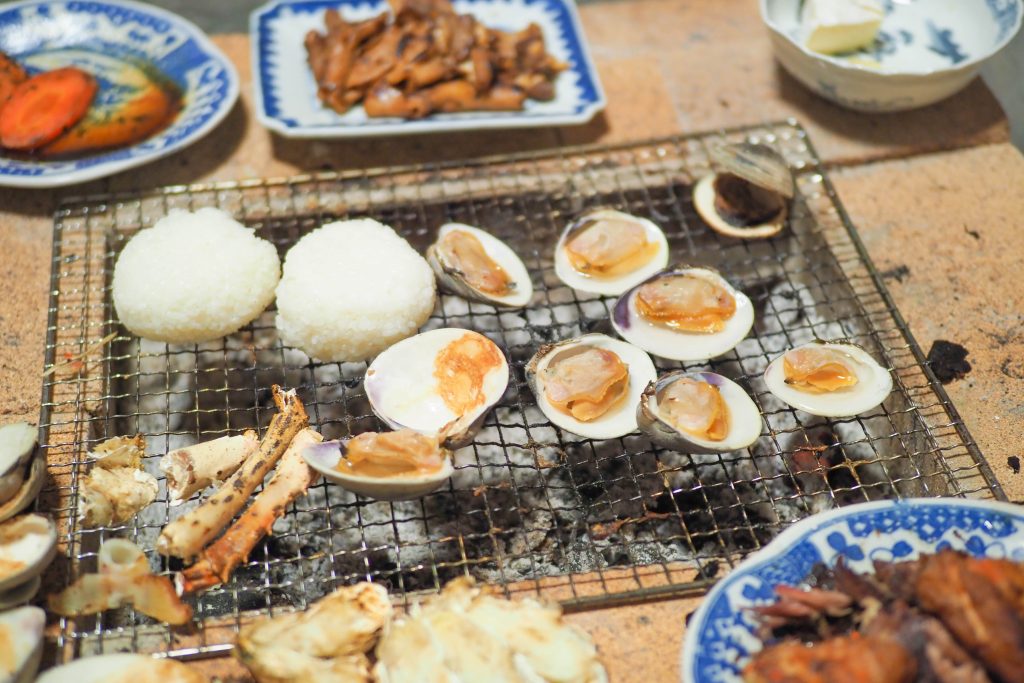 囲炉裏 焼き物