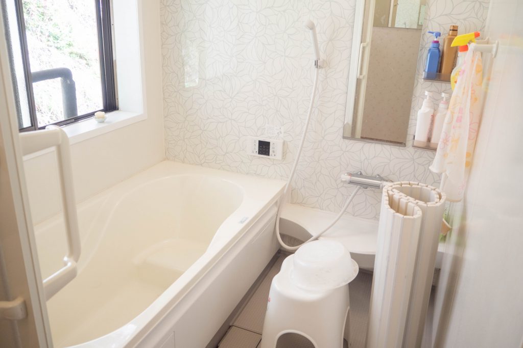 リフォームした浴室